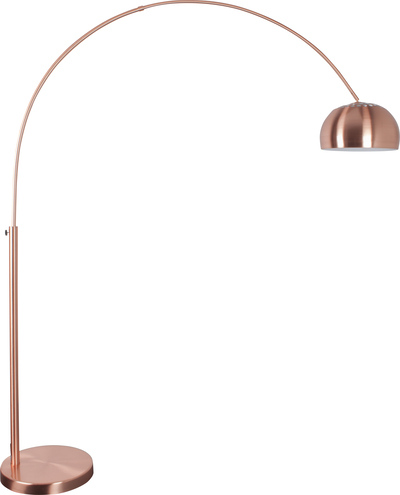 Floor Lamp Metal Bow Copper