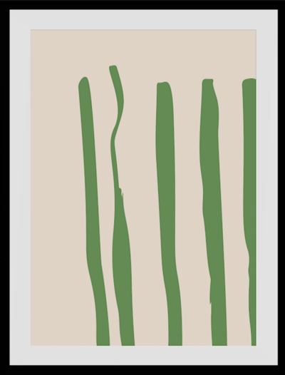 A2 Wall Art - Green