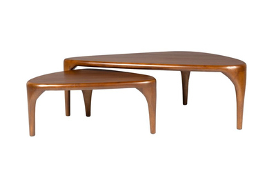Coffee Table Isla Set Of 2 Walnut