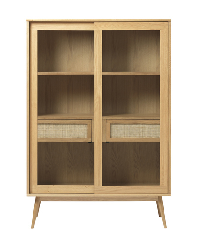 Barrali Glass Cabinet H160 Cm